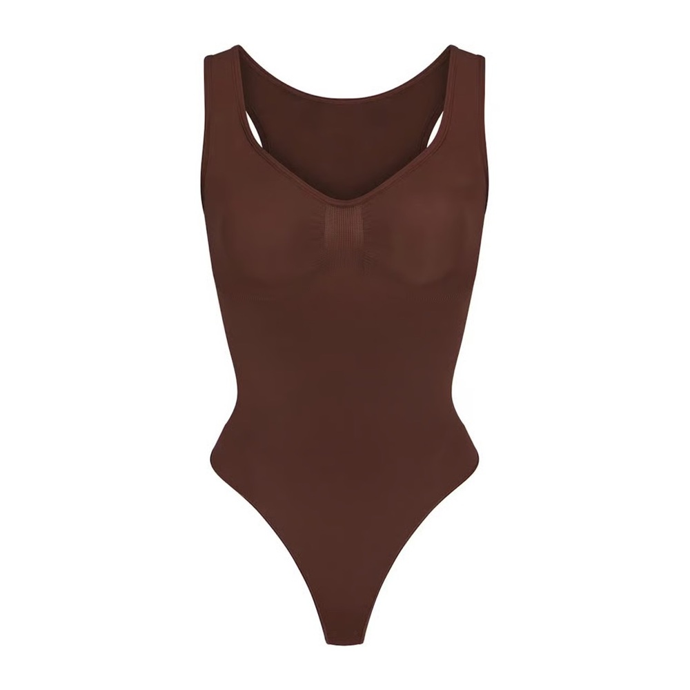 SKIMS Espresso Shapewear Bodysuit